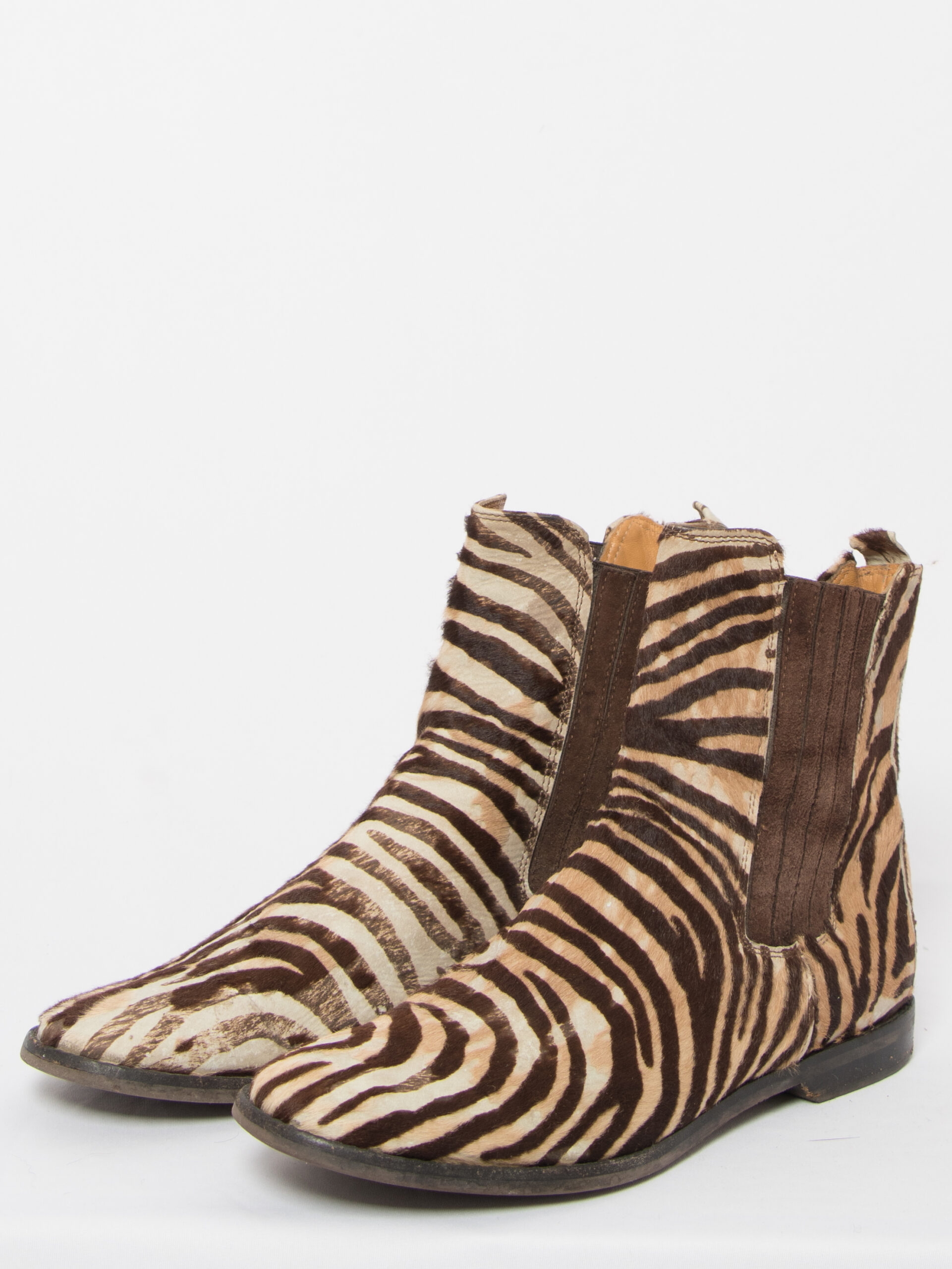 Vintage BORBONESE Zebra Ankle Boots Vintage BORBONESE Zebra Ankle Boots - Image 6
