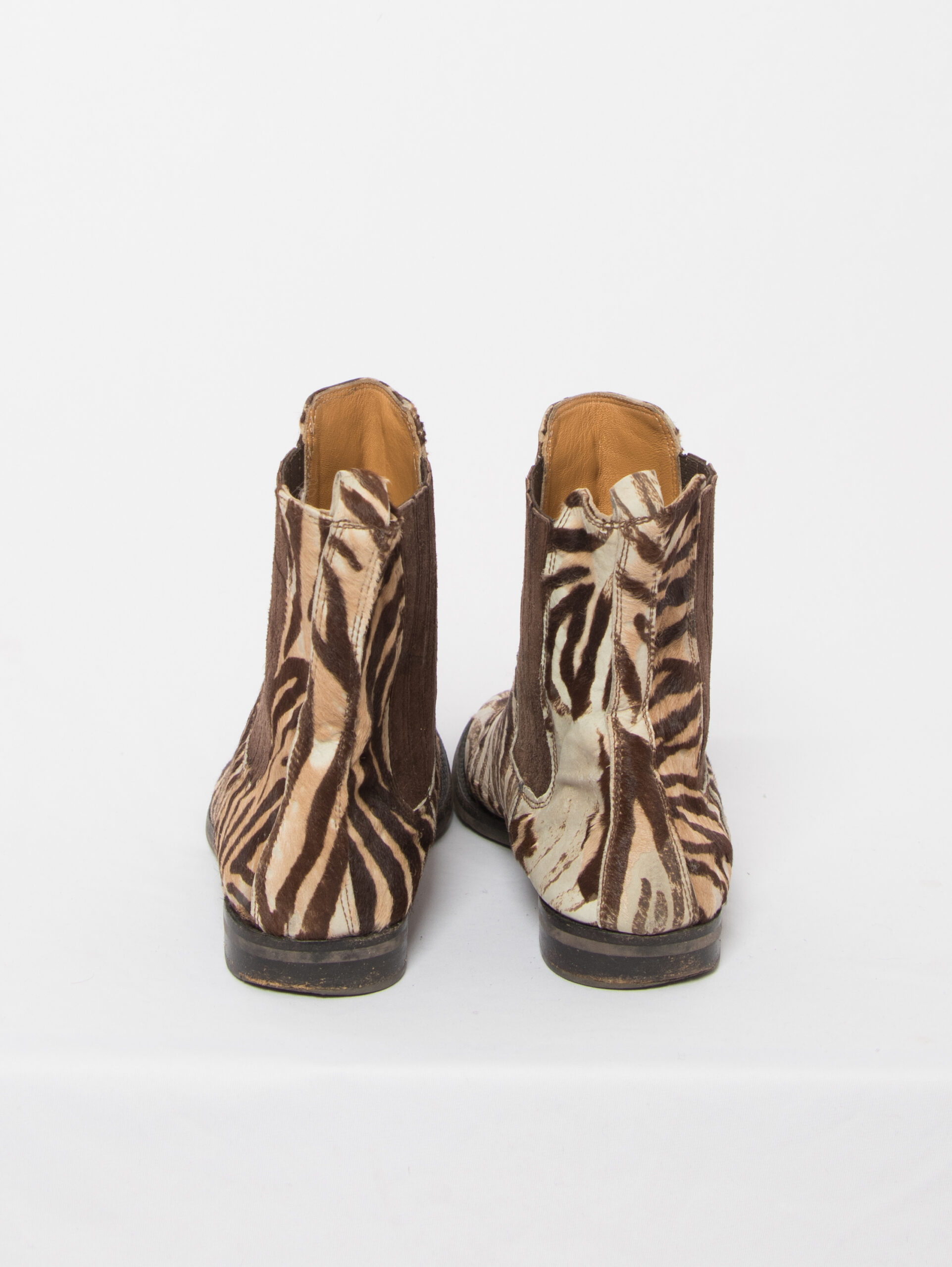 Vintage BORBONESE Zebra Ankle Boots Vintage BORBONESE Zebra Ankle Boots - Image 8
