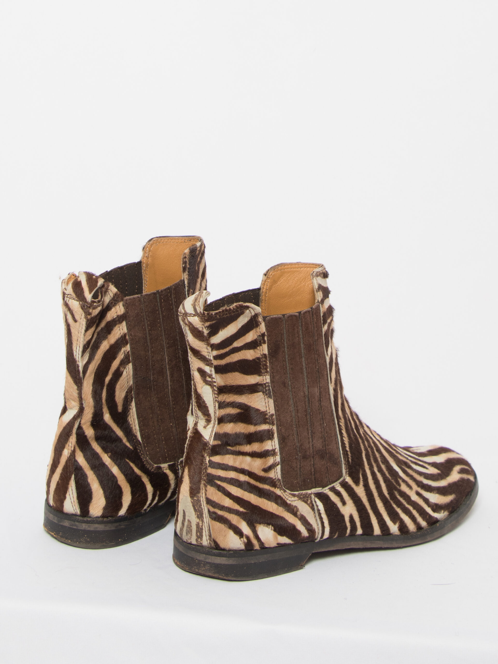Vintage BORBONESE Zebra Ankle Boots Vintage BORBONESE Zebra Ankle Boots - Image 9
