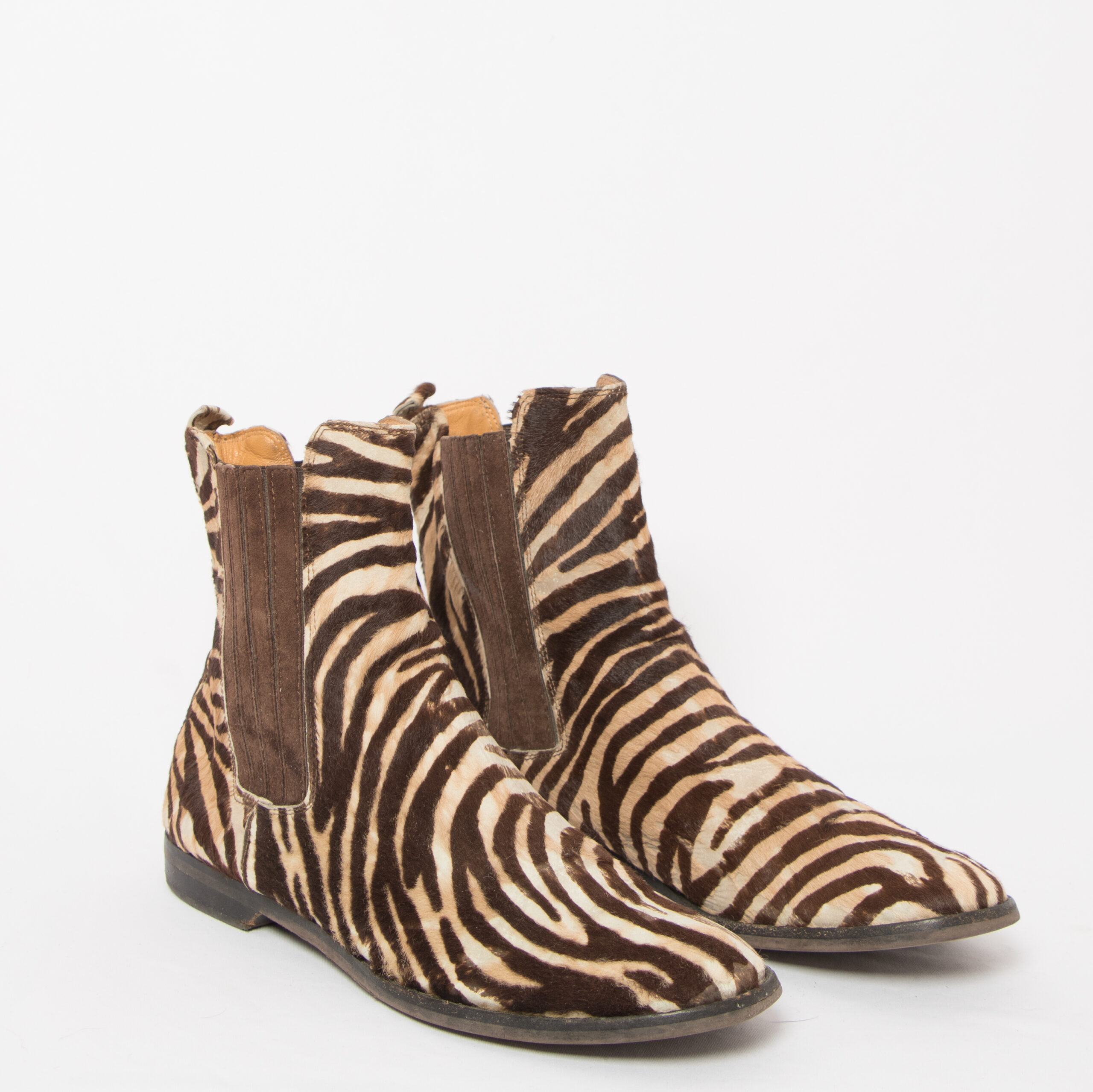 Vintage BORBONESE Zebra Ankle Boots Vintage BORBONESE Zebra Ankle Boots - Image 10