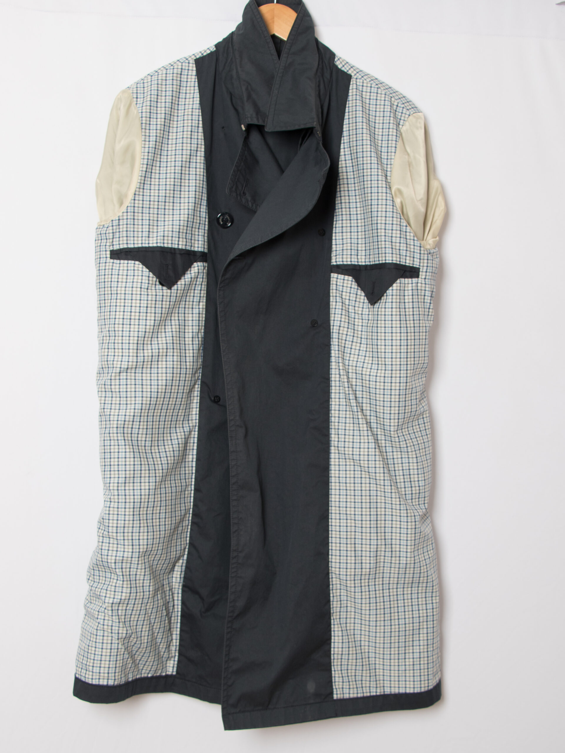 Vintage BOGGI Mens Blue Trench Coat Vintage BOGGI Mens Blue Trench Coat - Image 10