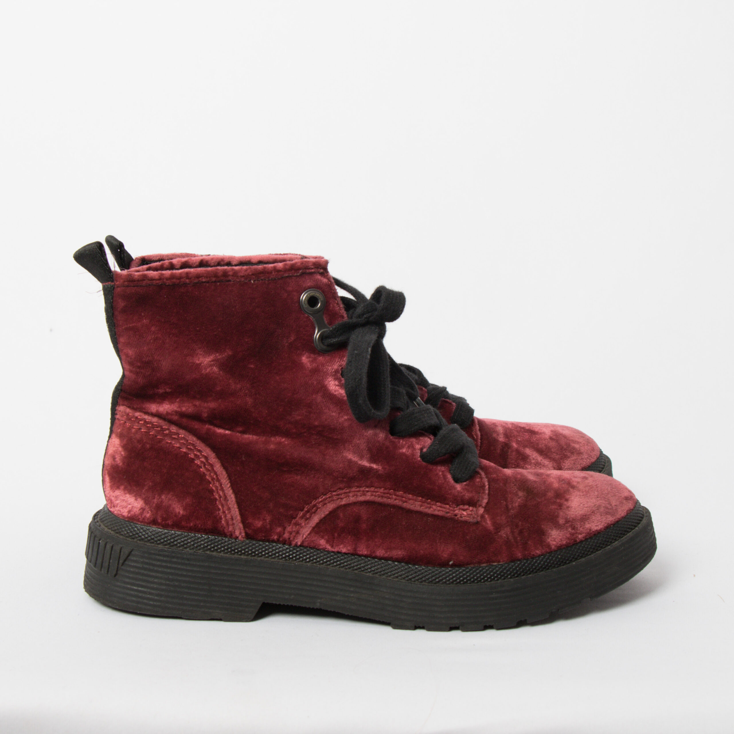 Calvin Klein Velvet Ankle Boots Calvin Klein Velvet Ankle Boots - Image 8