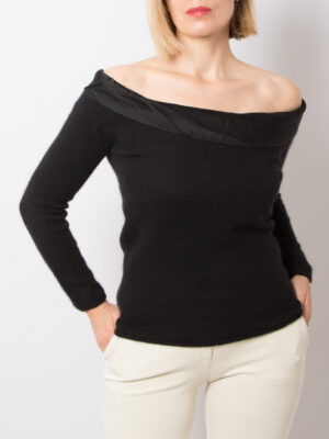 TWINSET Angora Off Shoulder Sweater