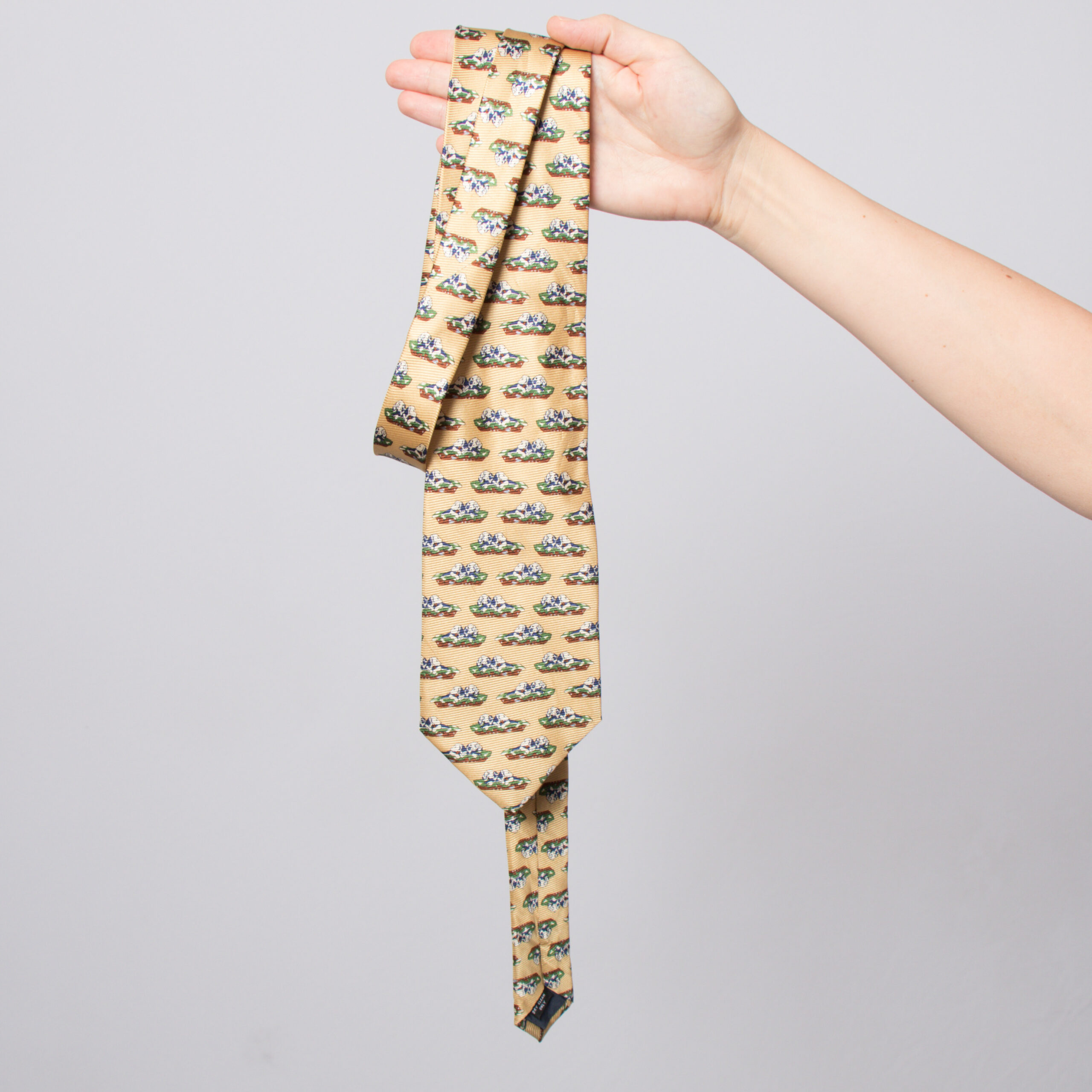 Vintage Jean Paul Giraud Silk Tie Vintage Jean Paul Giraud Silk Tie - Image 2