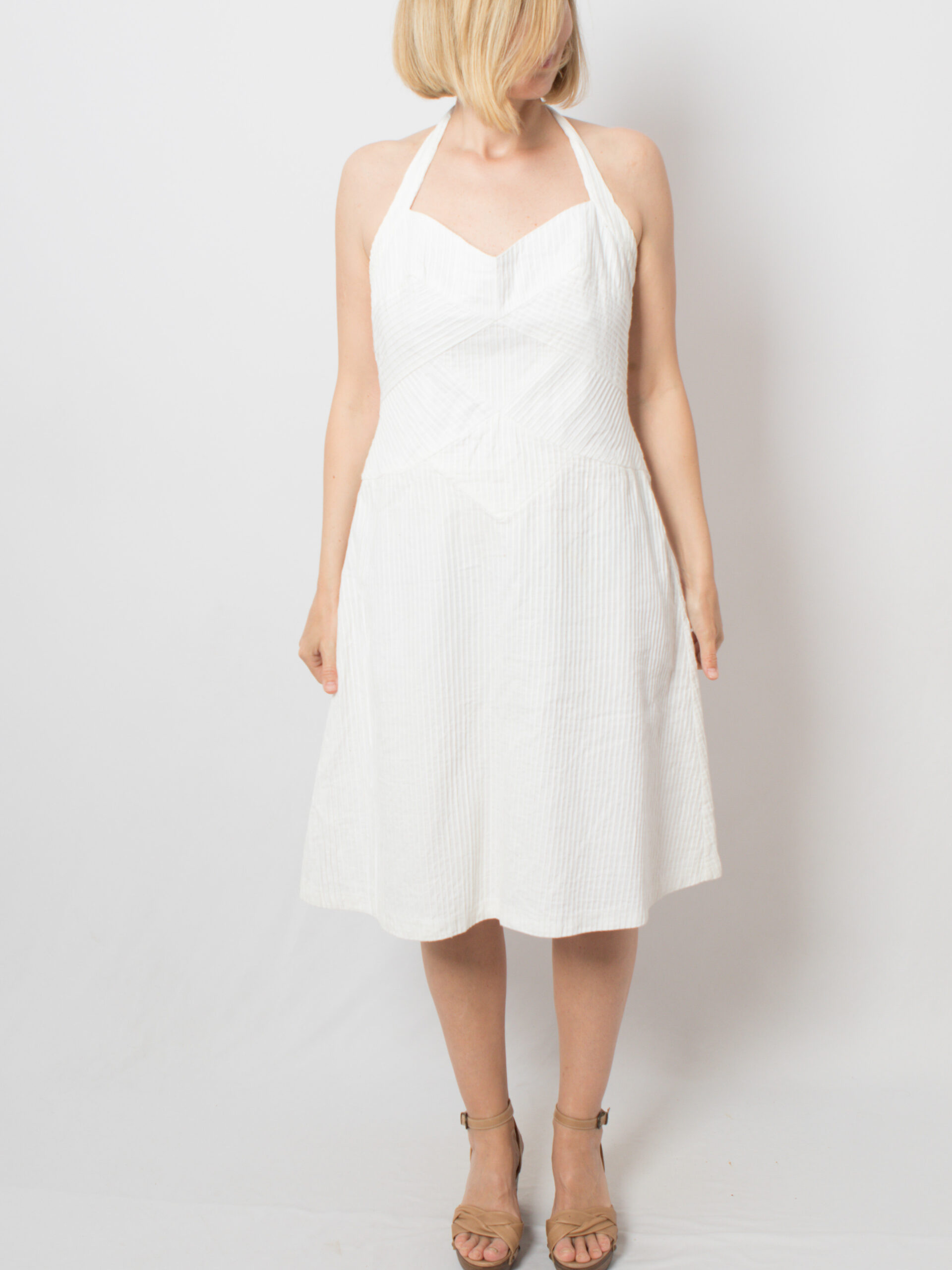 DONNA RICCO New York White Halter Dress DONNA RICCO New York White Halter Dress