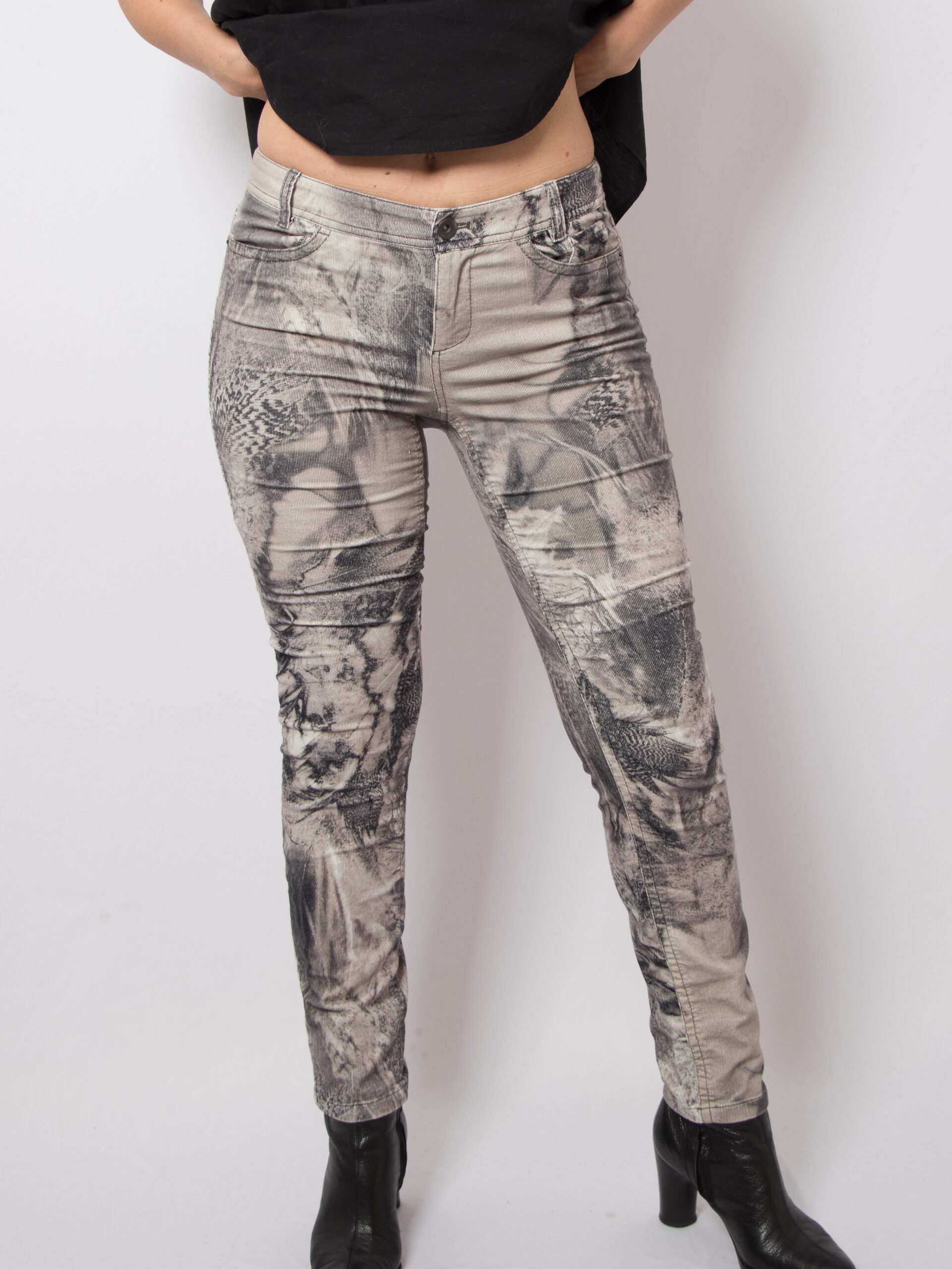 MarcCain Animal Print Skinny Pants MarcCain Animal Print Skinny Pants - Image 2