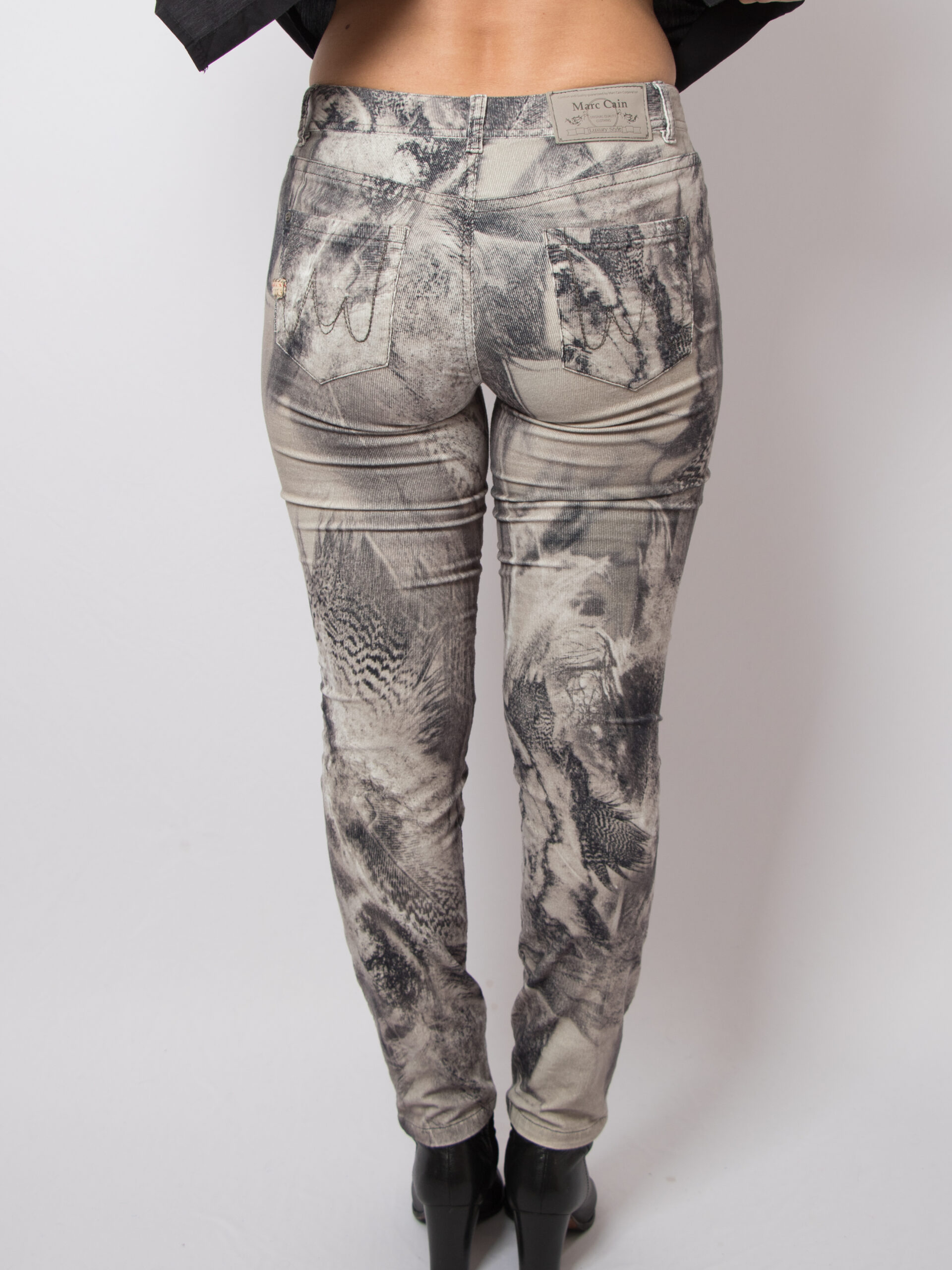 MarcCain Animal Print Skinny Pants MarcCain Animal Print Skinny Pants - Image 4