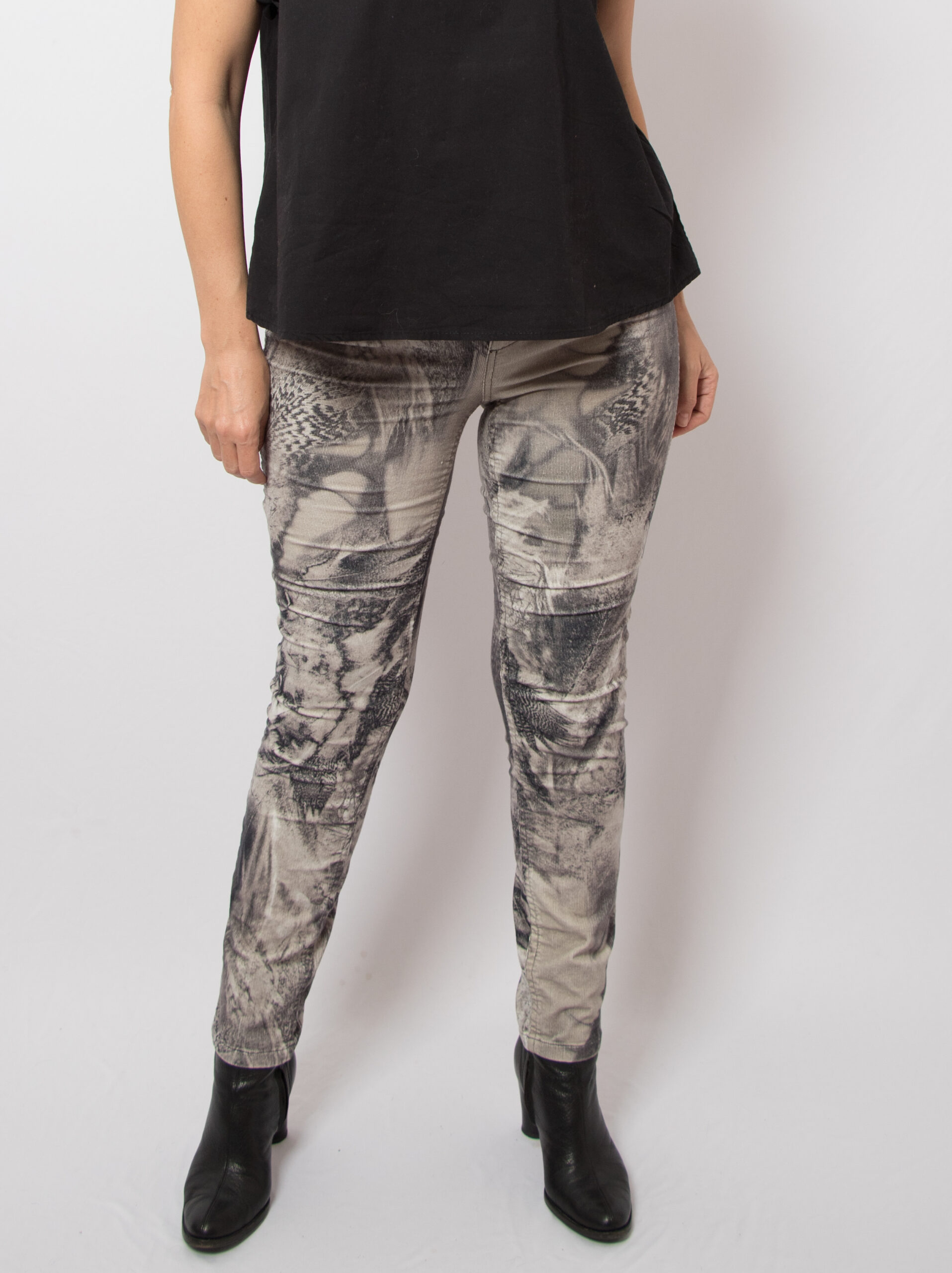 MarcCain Animal Print Skinny Pants MarcCain Animal Print Skinny Pants