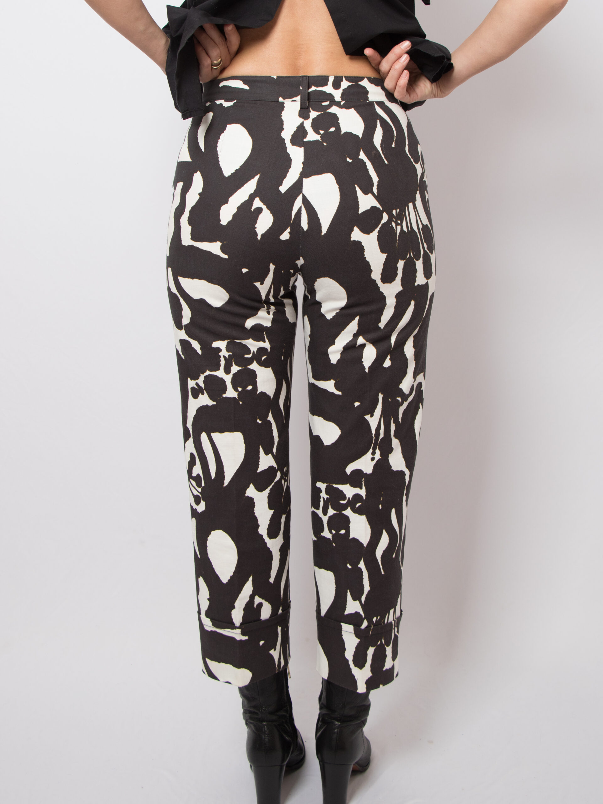 CARACTÈRE Abstract Floral Pants CARACTÈRE Abstract Floral Pants - Image 3