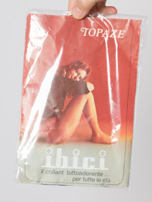 Original 70s IBICI Topaze tights dark green