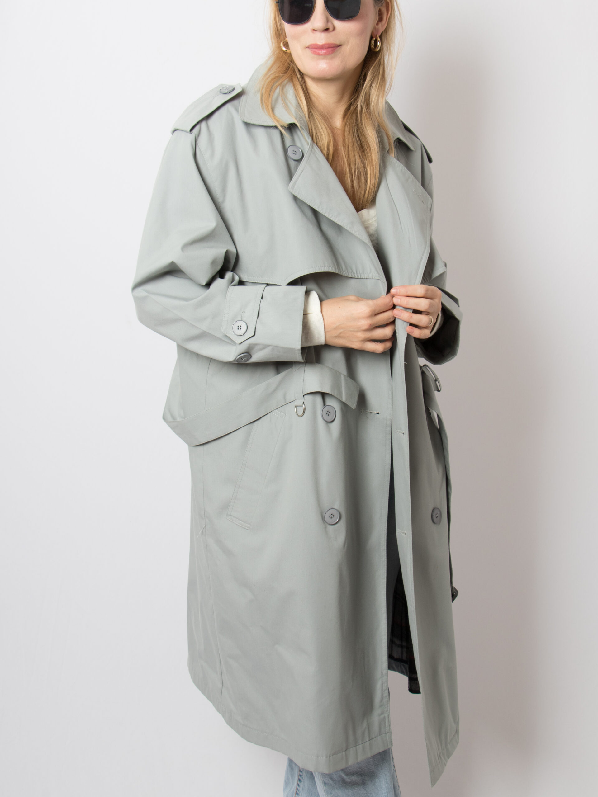 90s Trench Coat with Removable Lining UNISEX 90s Trench Coat with Removable Lining UNISEX - Image 2
