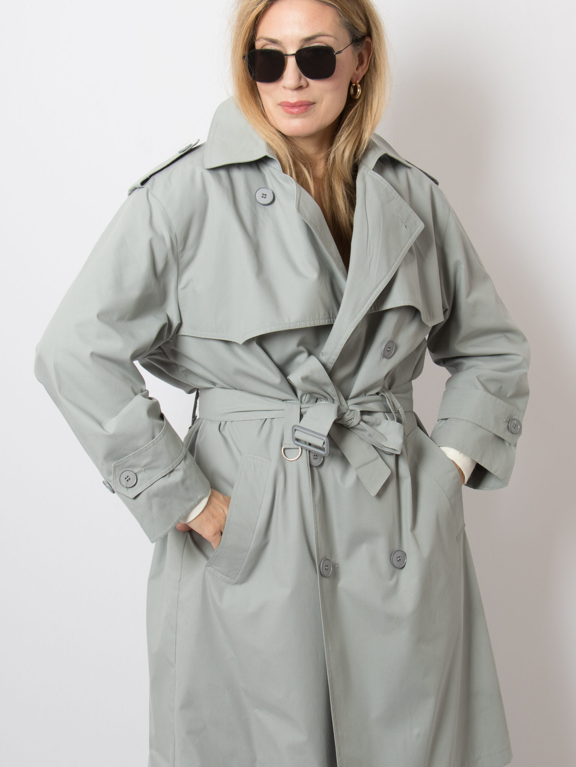 90s Trench Coat with Removable Lining UNISEX 90s Trench Coat with Removable Lining UNISEX - Image 9