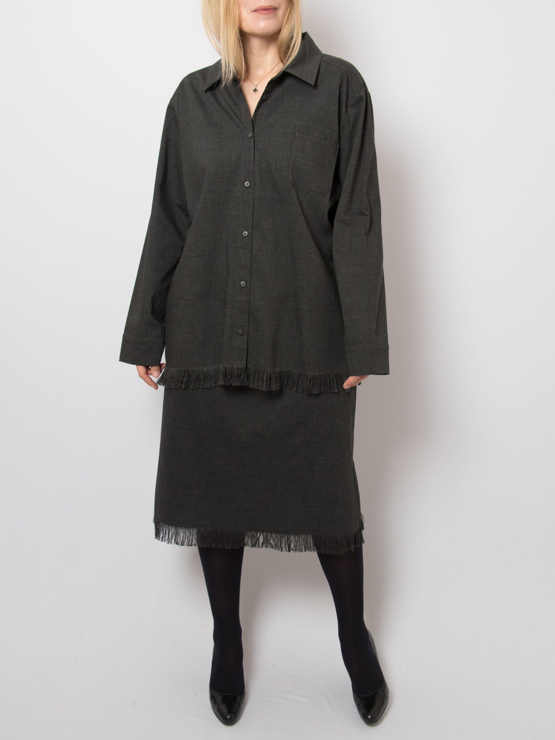 Christian Sijnen Fringed Skirt Set Christian Sijnen Fringed Skirt Set - Image 4