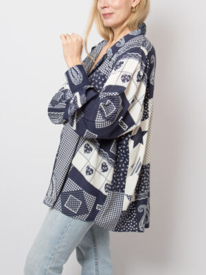 90s ICONIC Oversized Patchwork Shirt