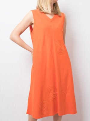 Vintage Cotton Sundress Midi