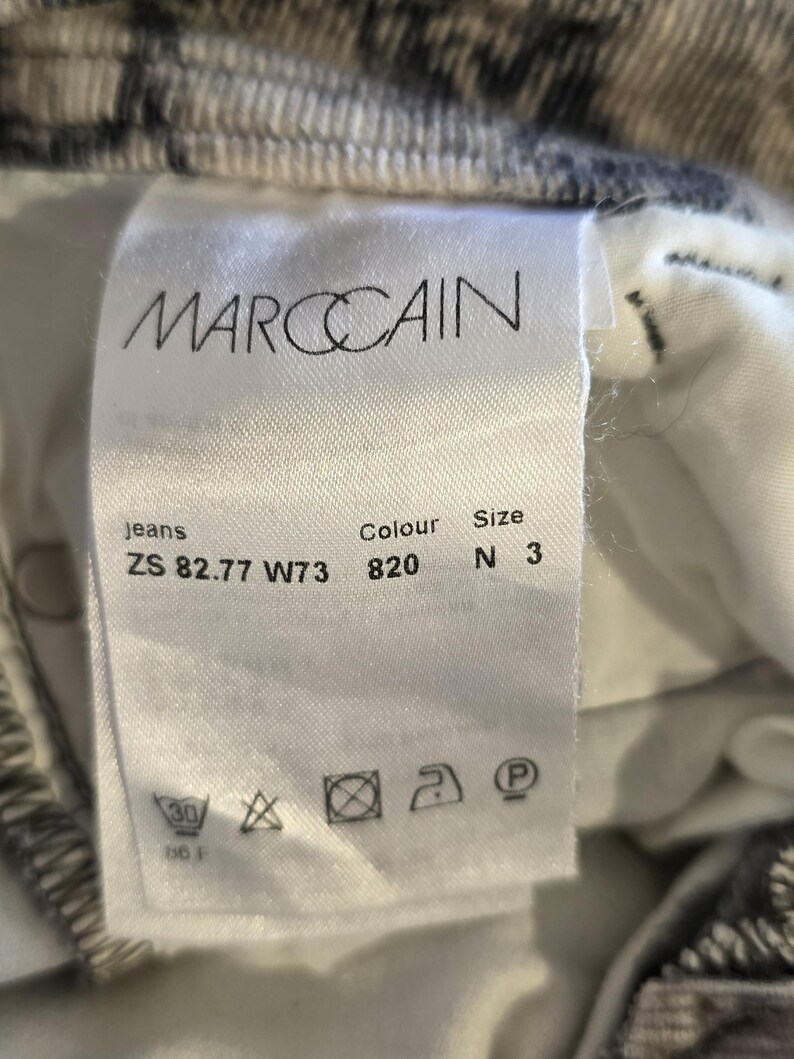 MarcCain Animal Print Skinny Pants MarcCain Animal Print Skinny Pants - Image 9