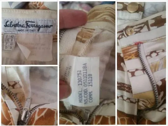 Salvatore Ferragamo Safari Animal Print Pants Salvatore Ferragamo Safari Animal Print Pants - Image 6