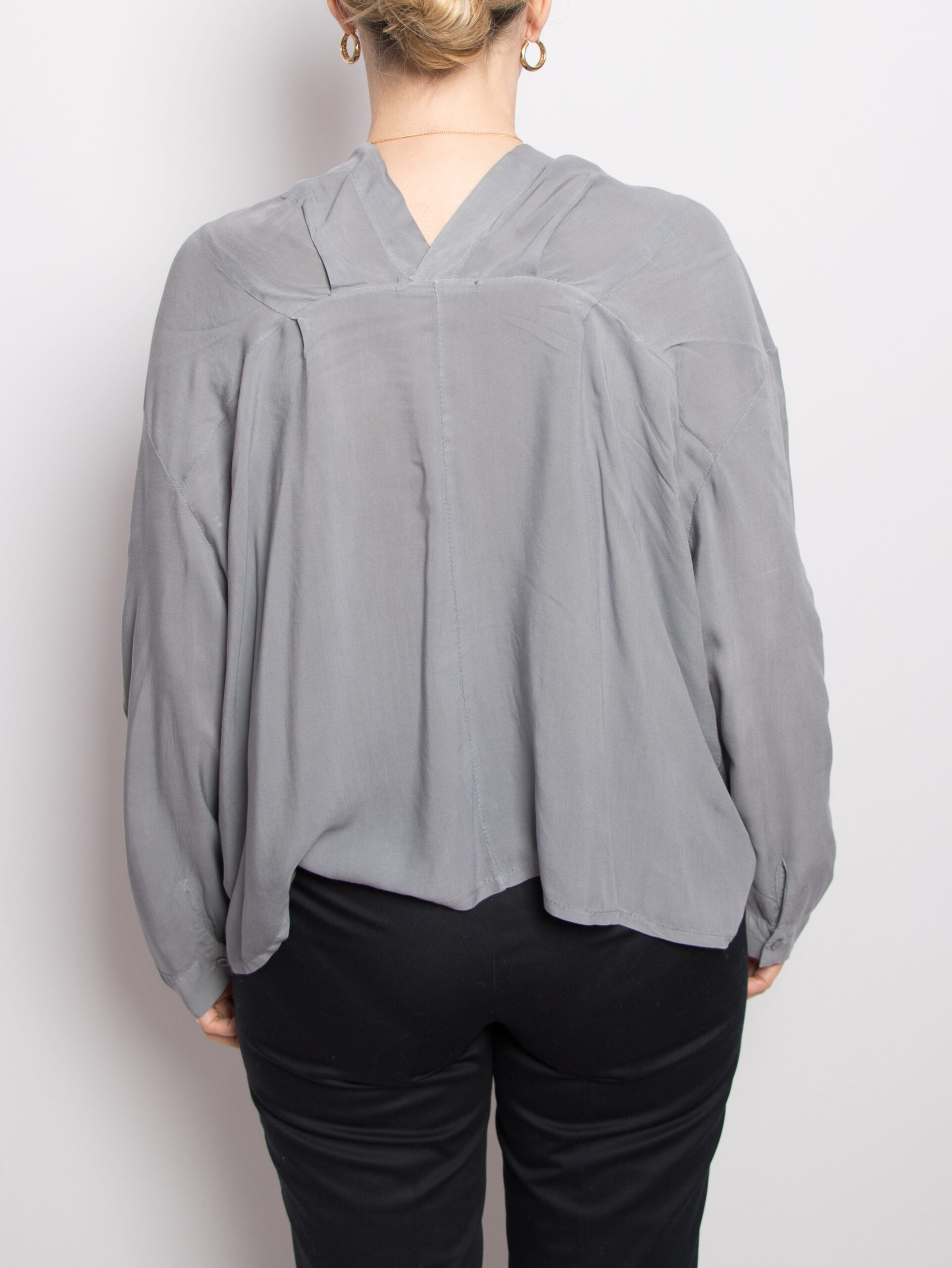 Vintage Oversized Asymmetrical Shirt Vintage Oversized Asymmetrical Shirt - Image 4