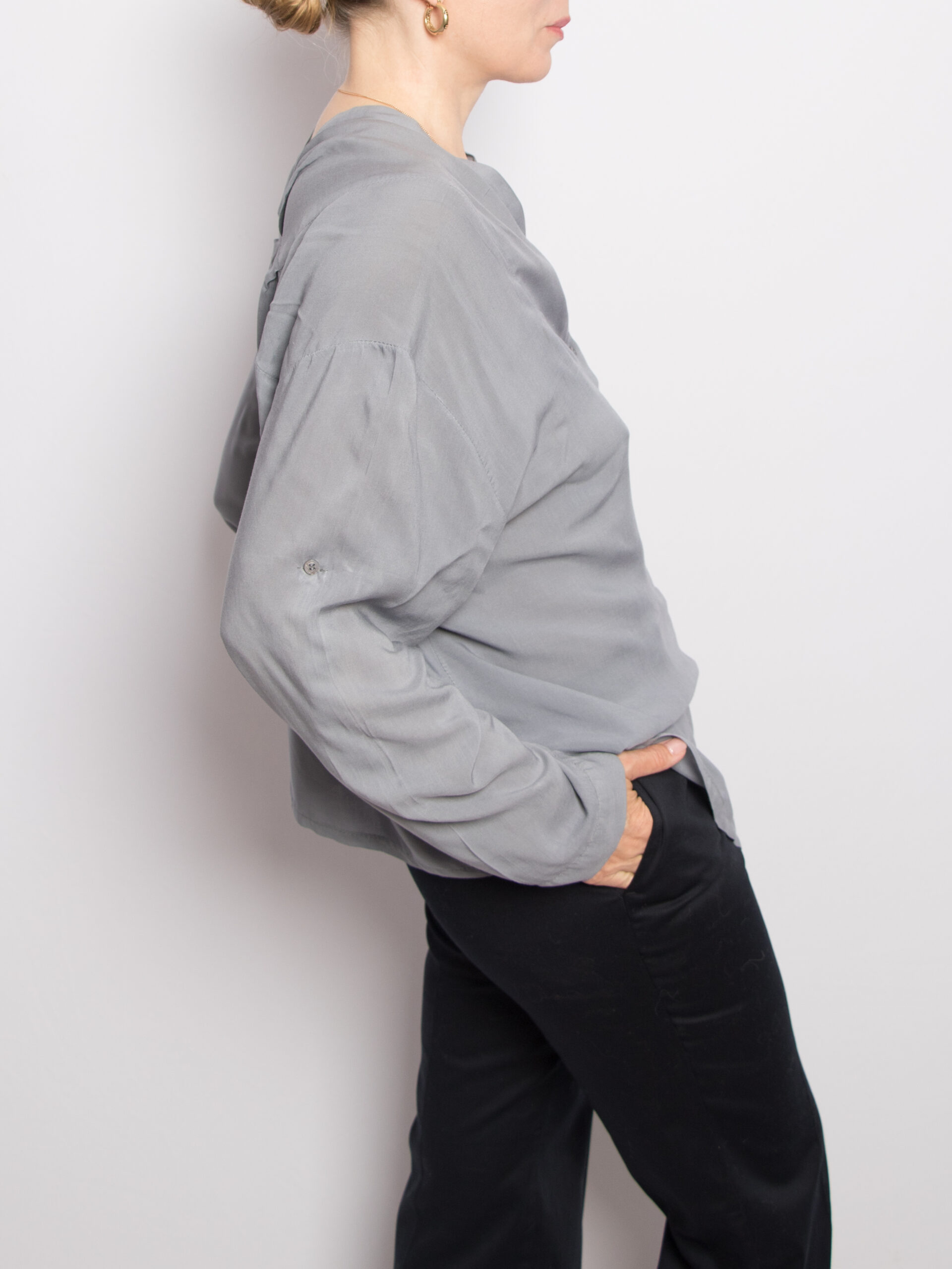 Vintage Oversized Asymmetrical Shirt Vintage Oversized Asymmetrical Shirt - Image 5