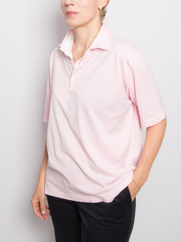 LORO PIANA Pink Polo Shirt thumbnail 2