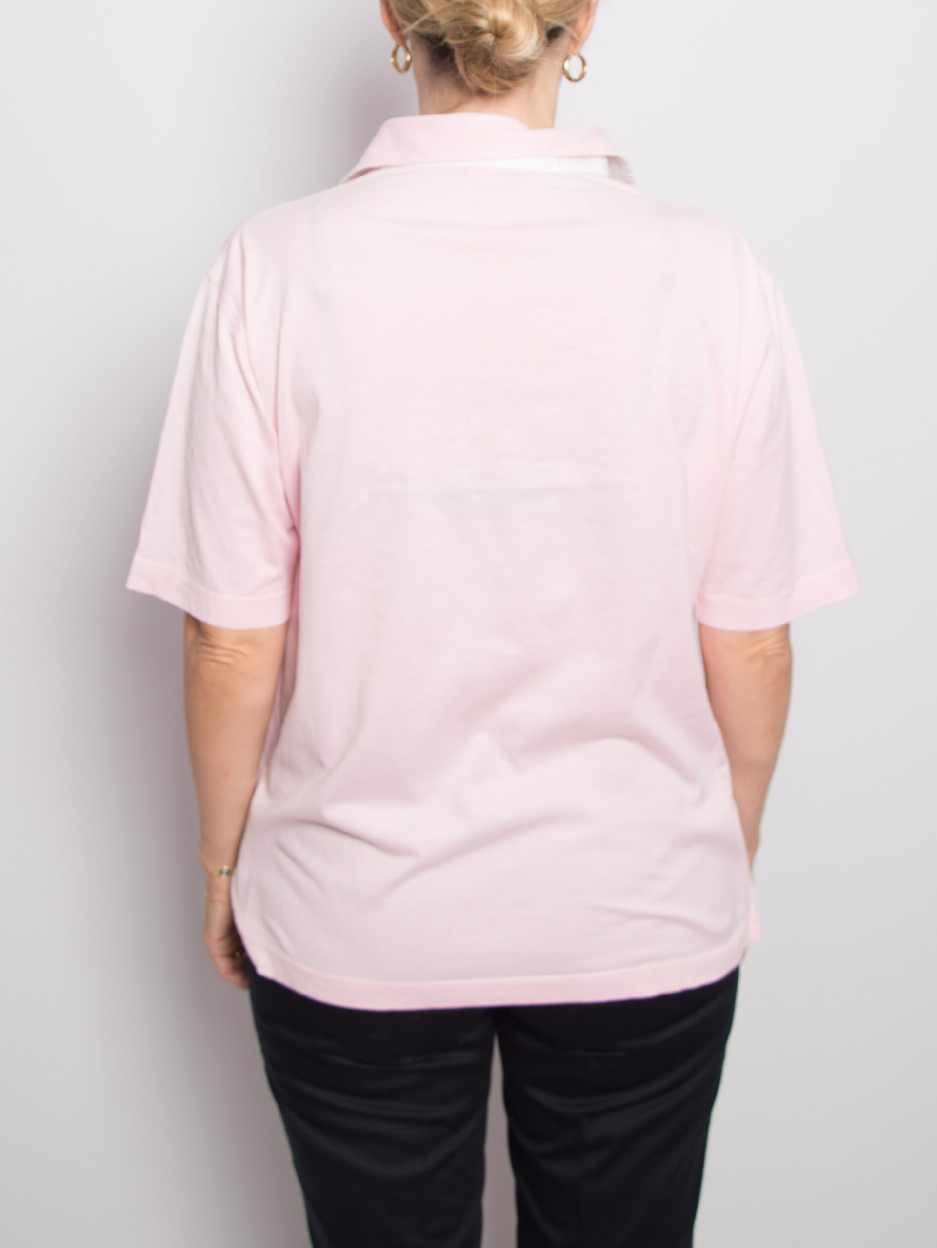 LORO PIANA Pink Polo Shirt LORO PIANA Pink Polo Shirt - Image 3
