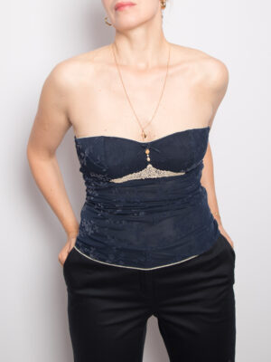 Brocade Corset Top by intimissimi
