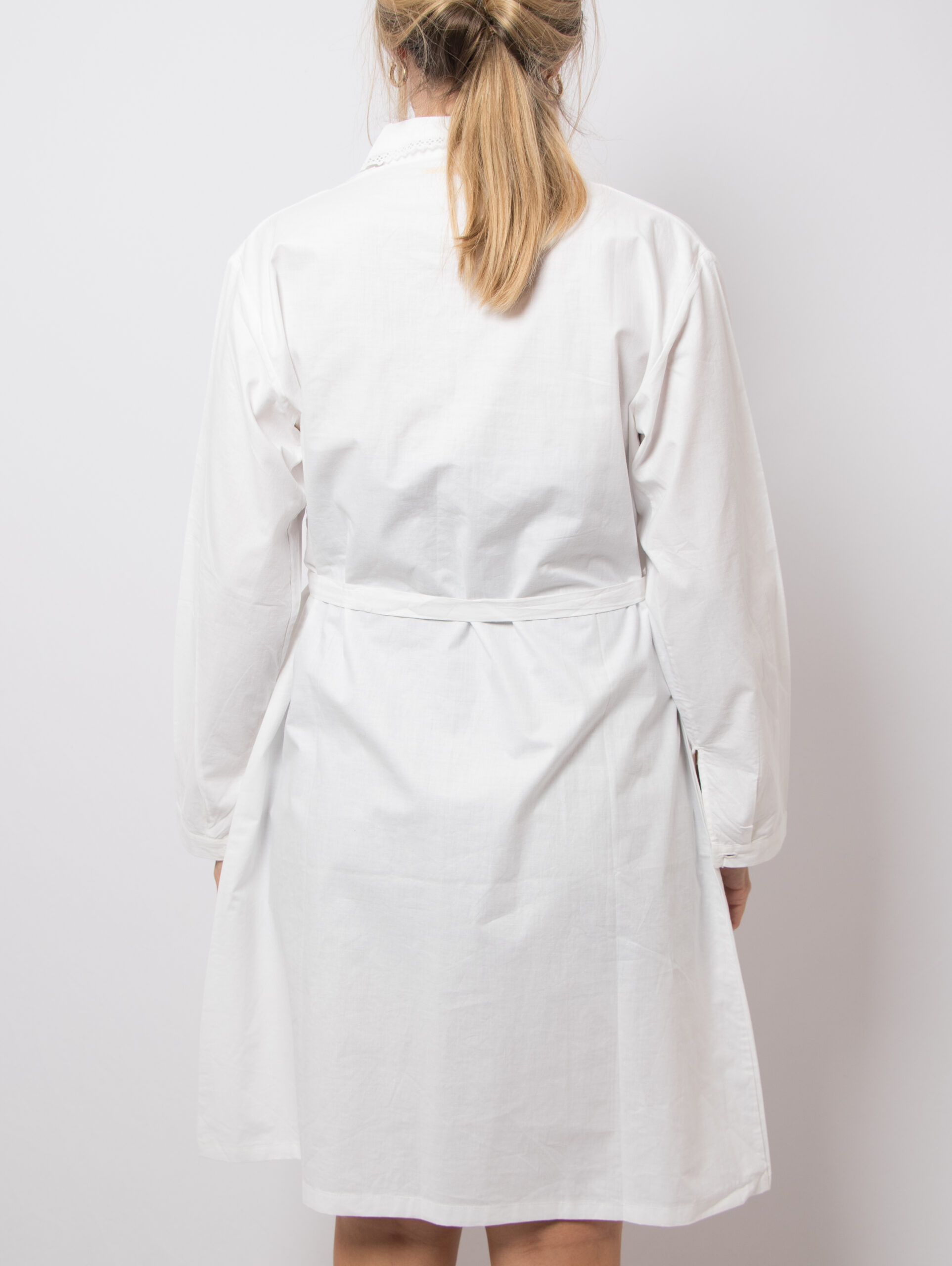 Vintage White Cotton Nightgown Vintage White Cotton Nightgown - Image 4