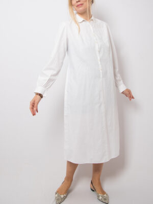 Vintage White Cotton Nightgown