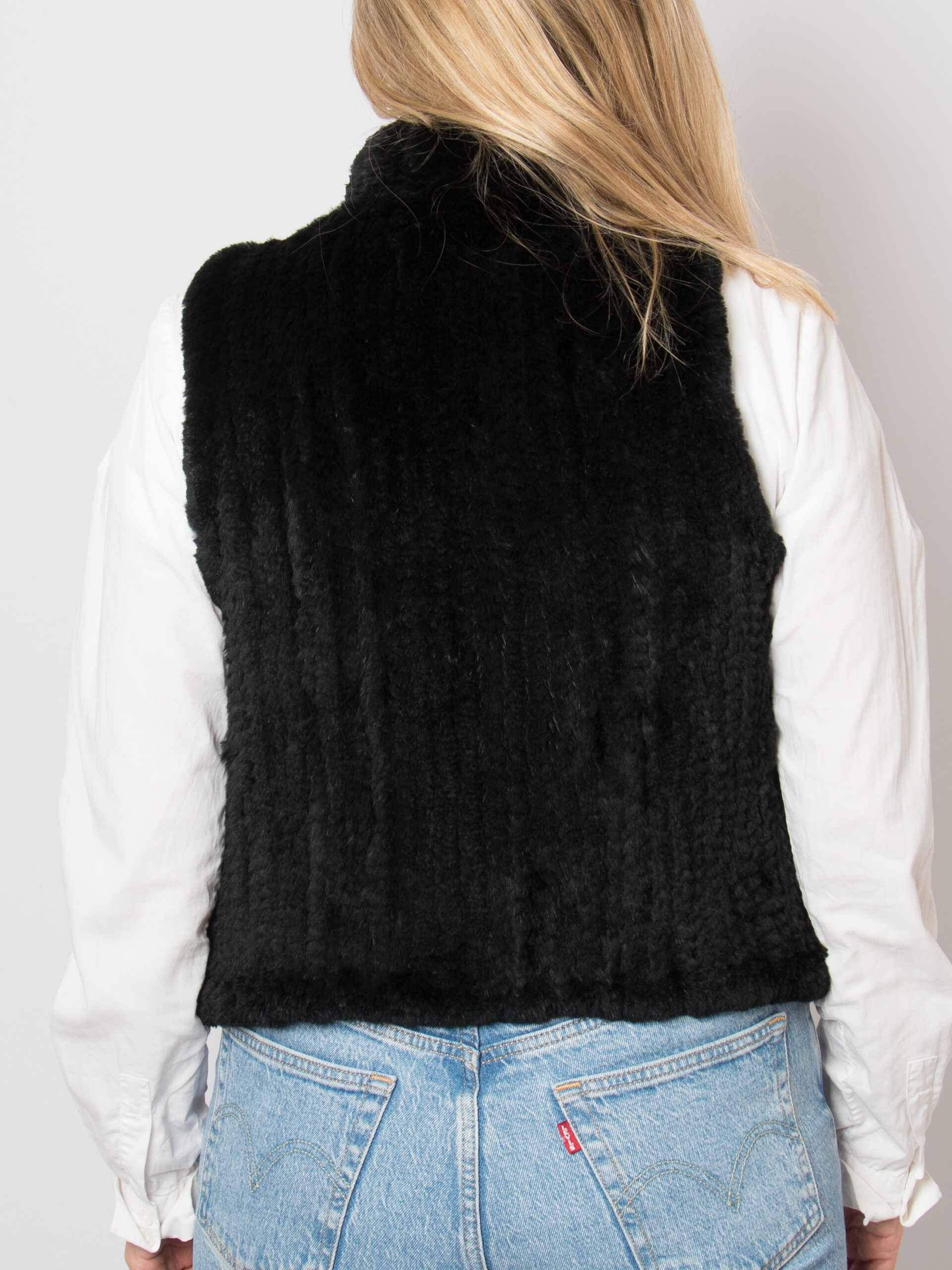 Rabbit Fur Vest Rabbit Fur Vest - Image 4