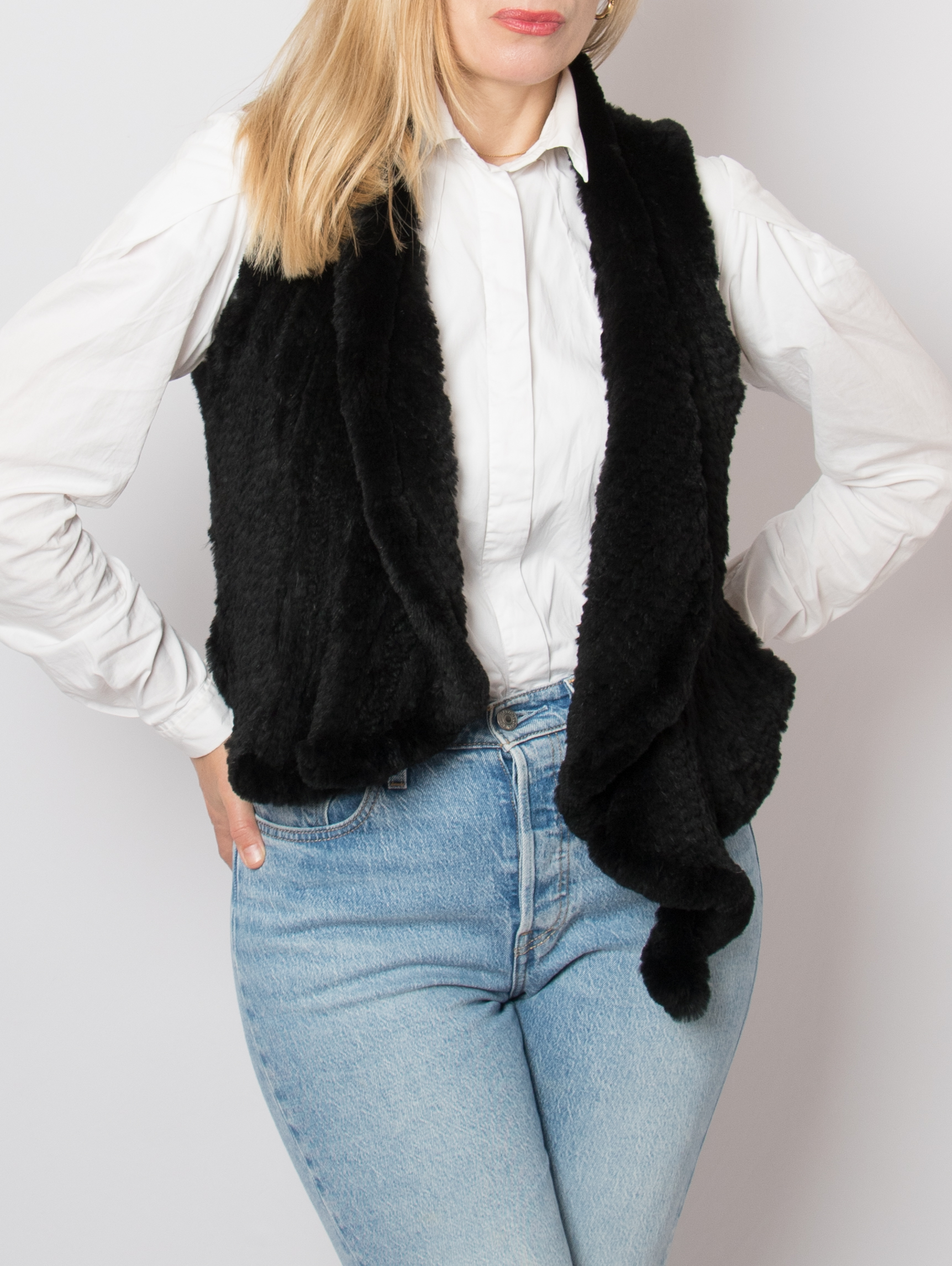 Rabbit Fur Vest Rabbit Fur Vest