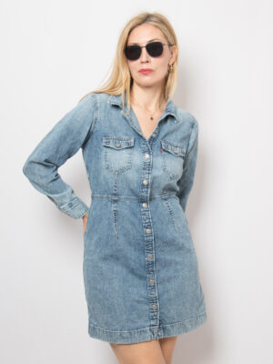 Levi Mini Denim Shirt Dress