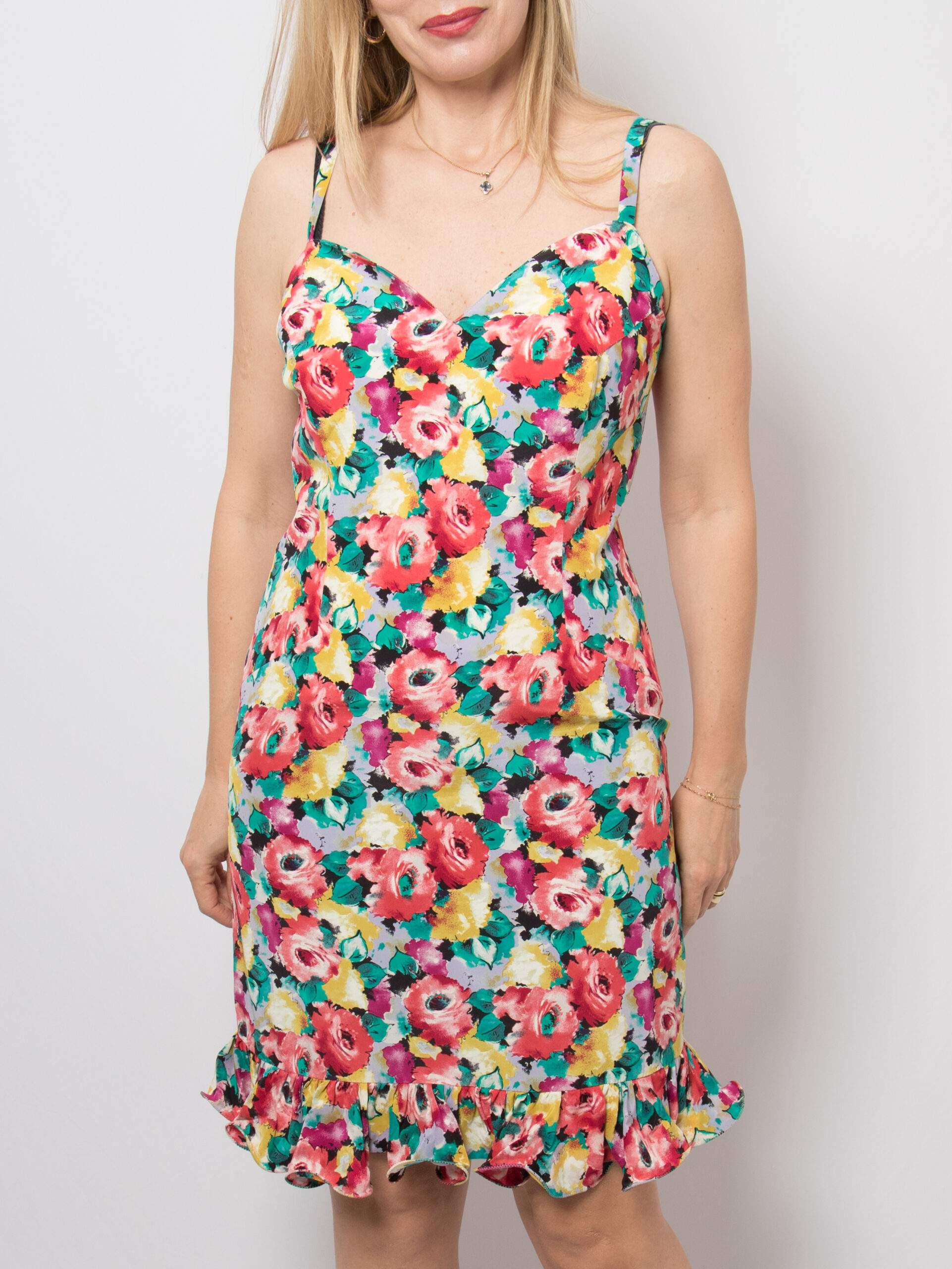90s Floral Slip Dress by DONELLA by mimmina 90s Floral Slip Dress by DONELLA by mimmina - Image 2