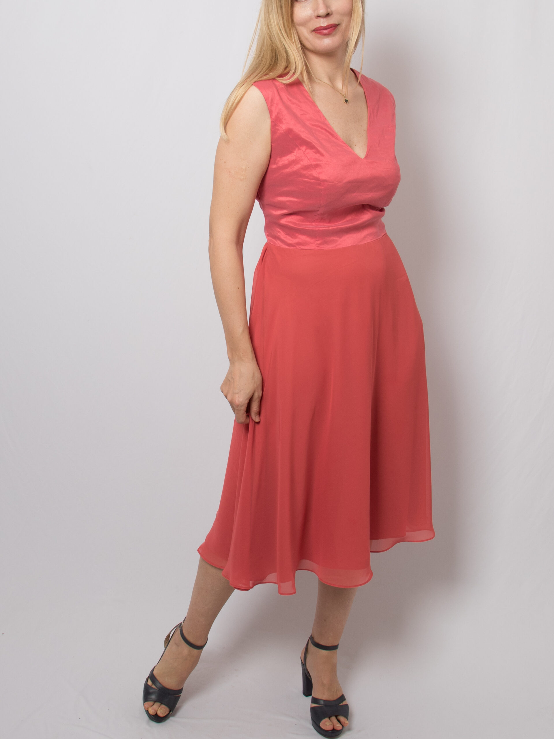 Vera Mont Coral Midi Dress Vera Mont Coral Midi Dress - Image 2