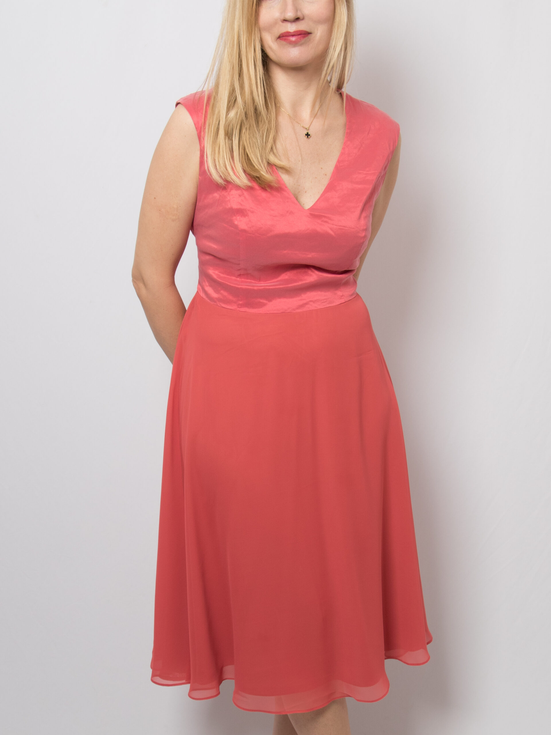 Vera Mont Coral Midi Dress Vera Mont Coral Midi Dress