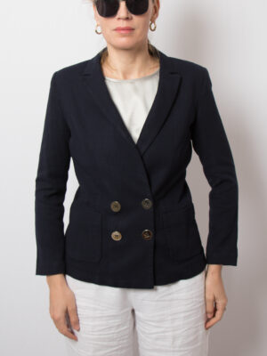 IBLUES Navy Double Breasted Blazer