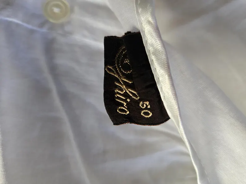 Vintage Long White Cotton Nightgown Vintage Long White Cotton Nightgown - Image 8