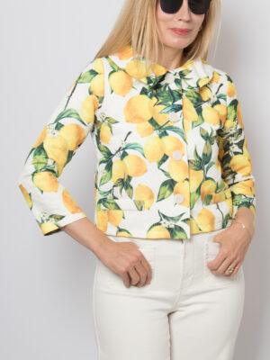 Vintage Lemon Jacket Cropped