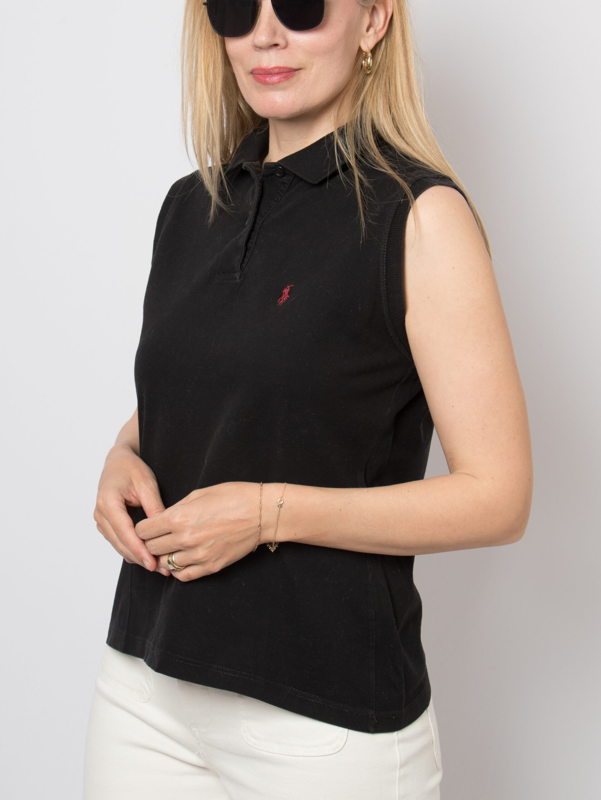 Polo Ralph Lauren Sleeveless Blouse Polo Ralph Lauren Sleeveless Blouse - Image 3