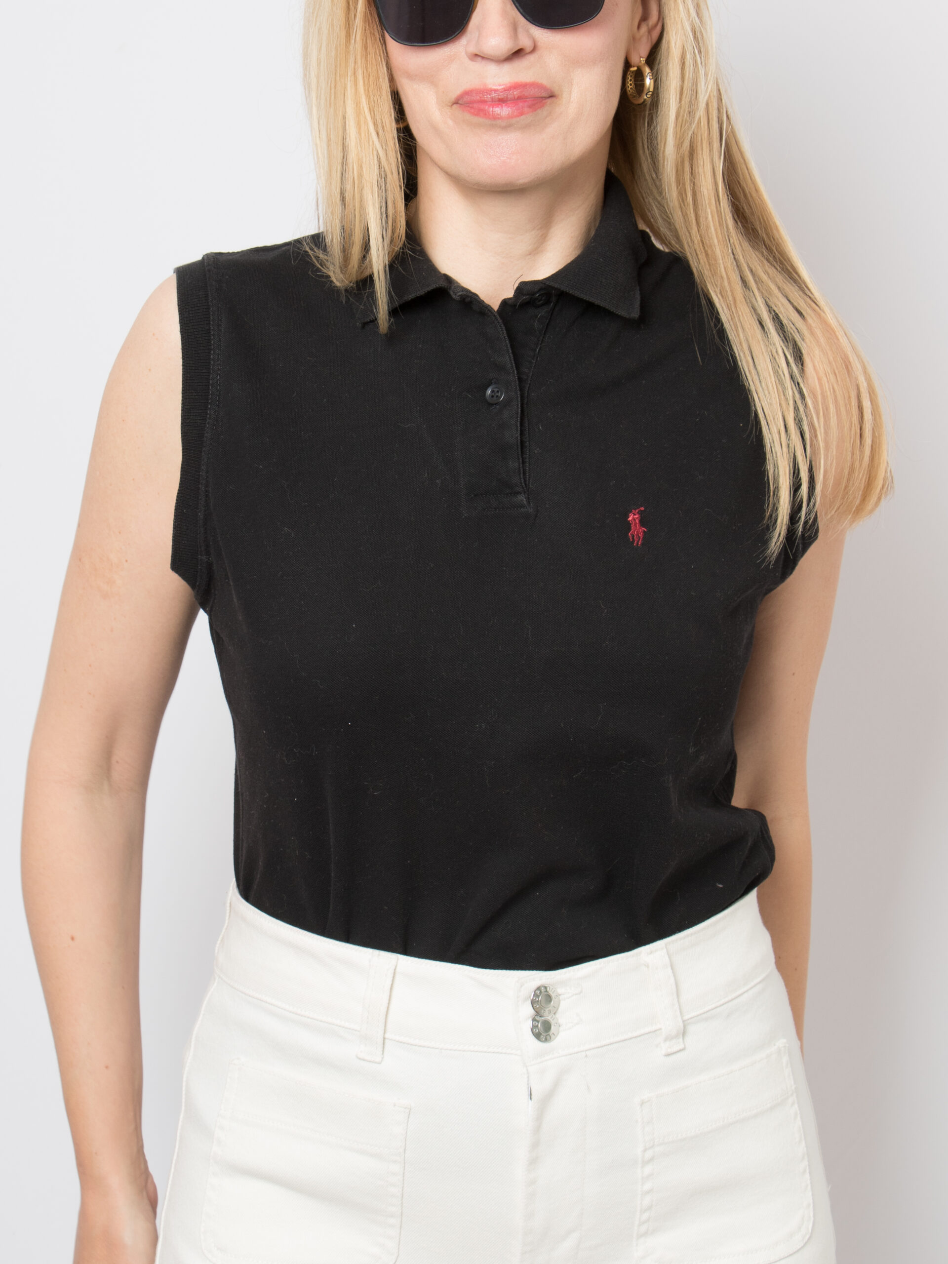 Polo Ralph Lauren Sleeveless Blouse Polo Ralph Lauren Sleeveless Blouse - Image 6