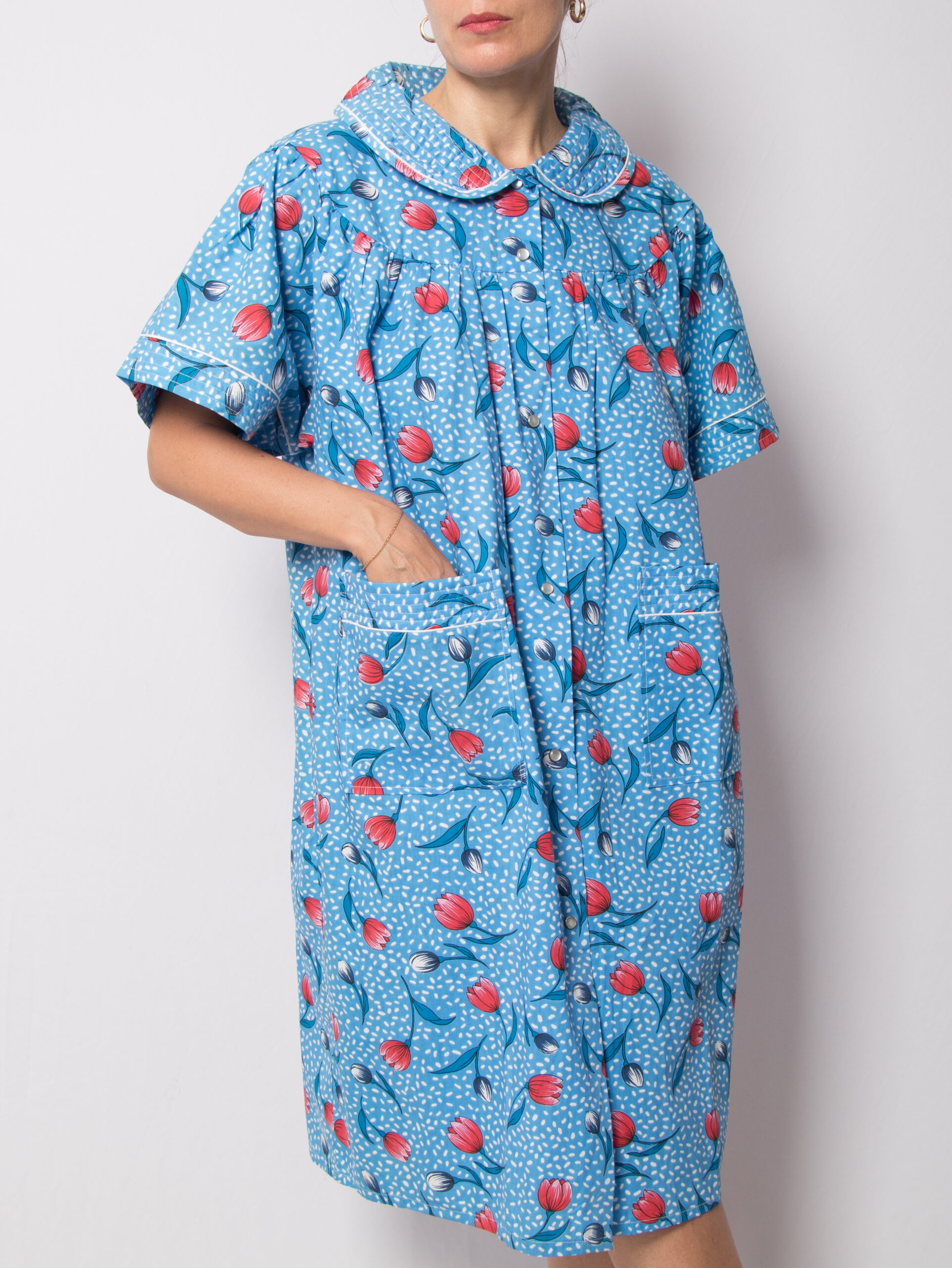 Vintage House Shirt Dress Vintage House Shirt Dress - Image 4