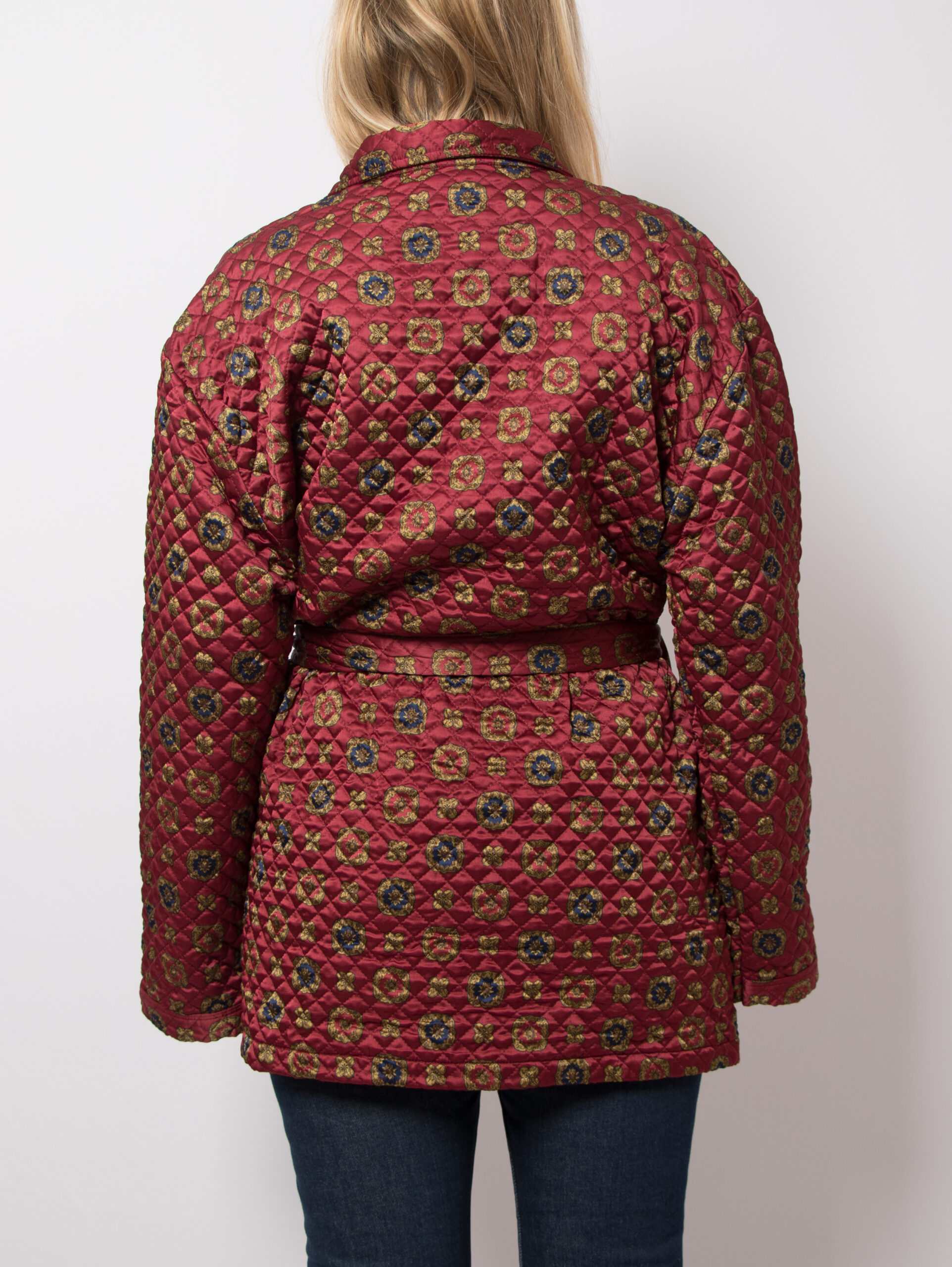 Vintage Quilted Smoking Jacket Vintage Quilted Smoking Jacket - Image 5