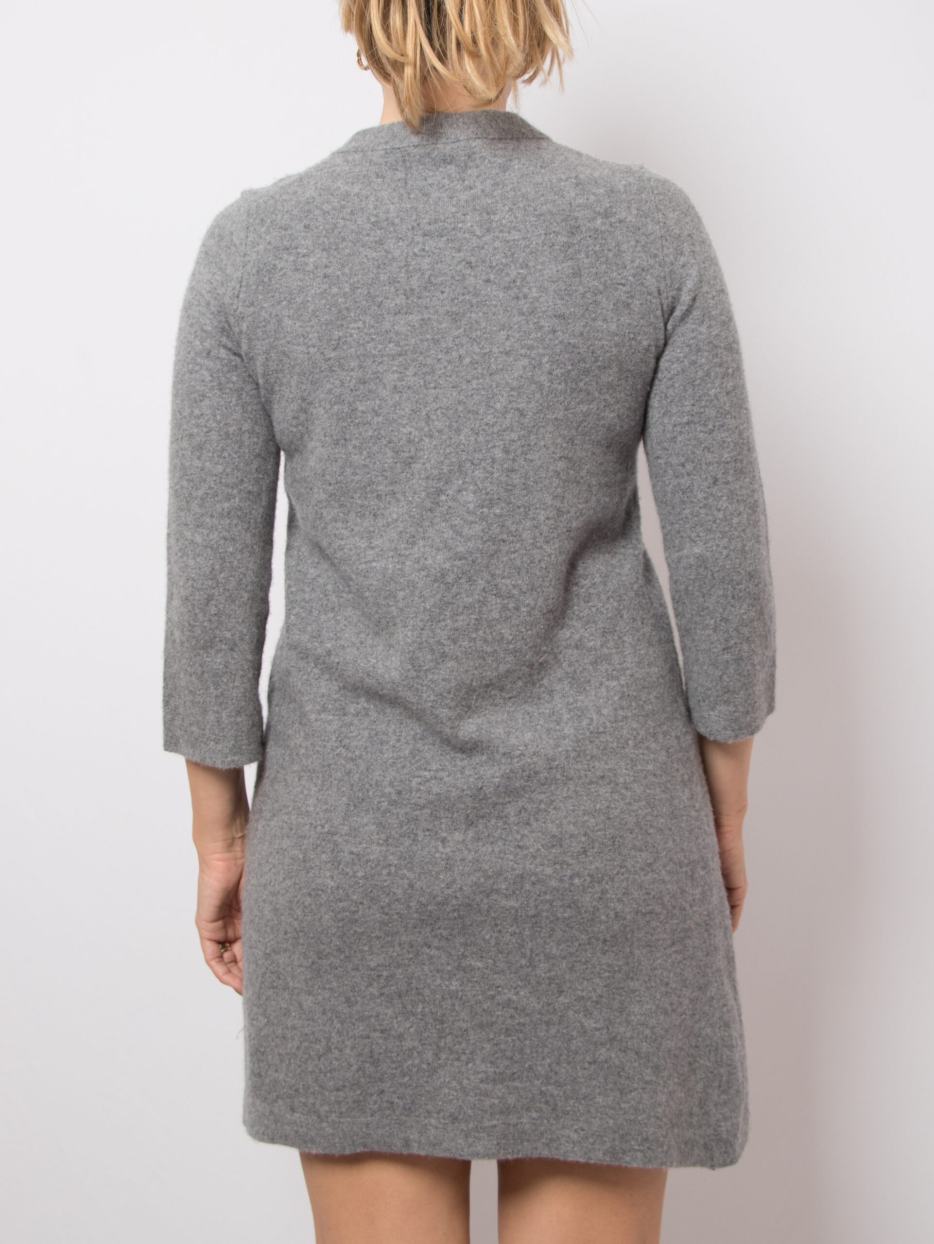 Minimalist Wool Sweater Dress Minimalist Wool Sweater Dress - Image 2