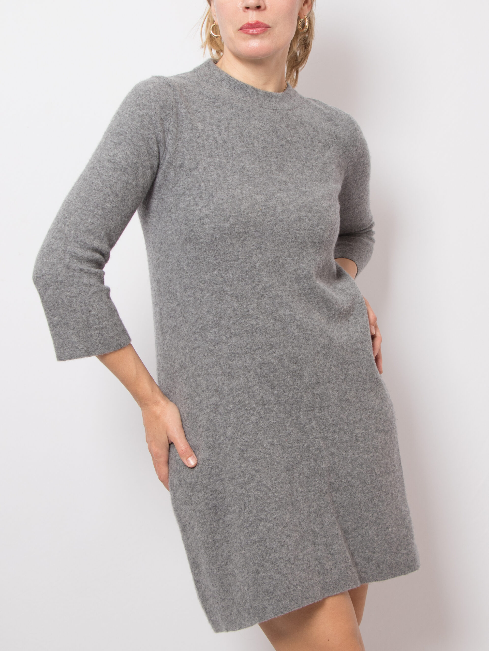 Minimalist Wool Sweater Dress Minimalist Wool Sweater Dress
