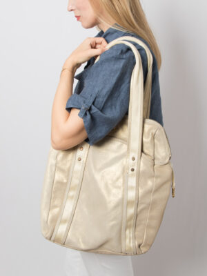Nike Metallic Gold Tote Bag