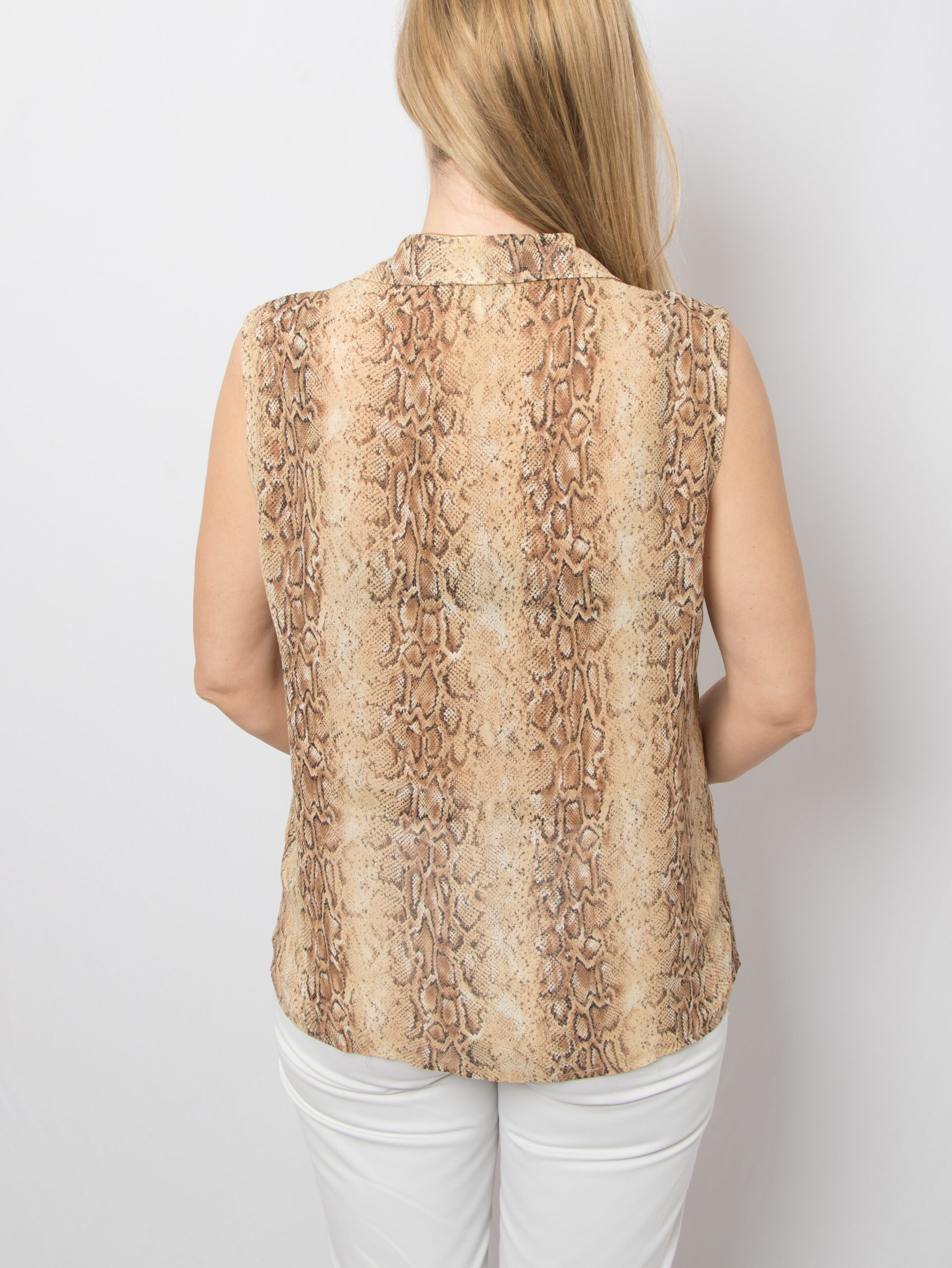 Alba Fornari Snake Print Blouse Alba Fornari Snake Print Blouse - Image 3