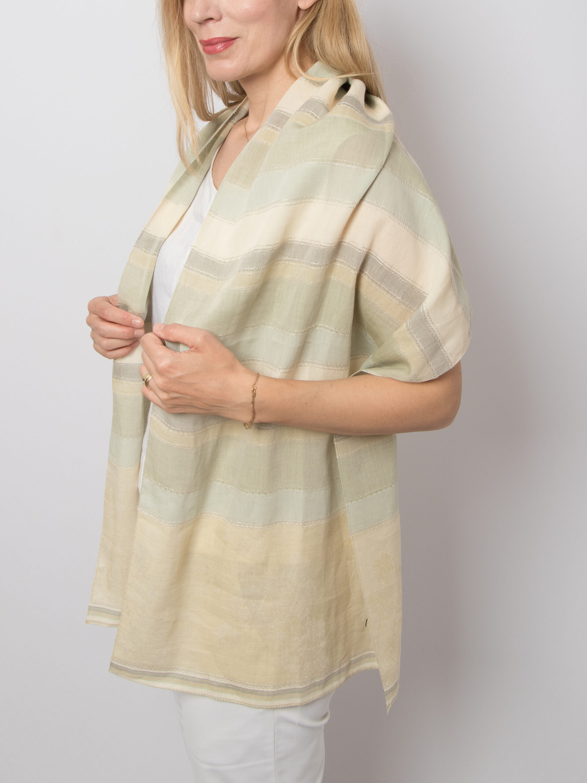 Pierre Cardin Cotton Linen Scarf Pierre Cardin Cotton Linen Scarf