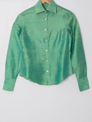 Guglielminotti Milano Dupioni Silk Blouse
