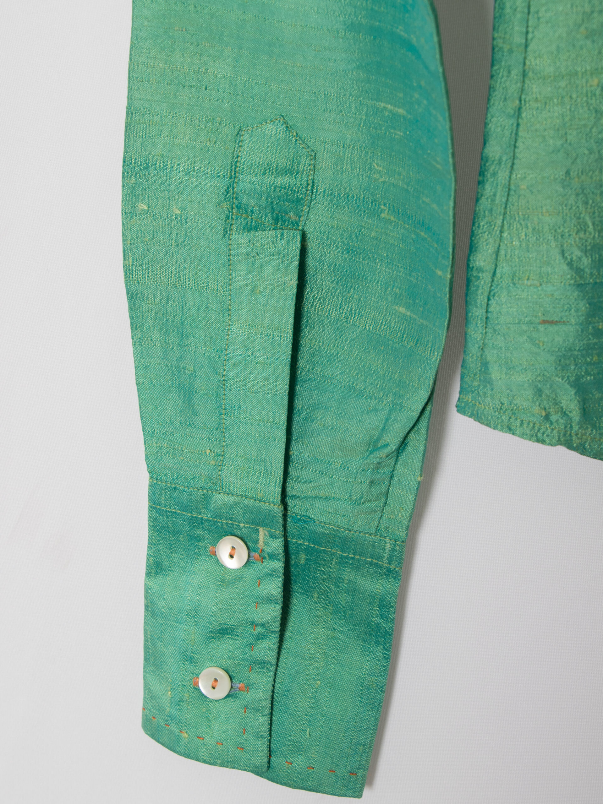 Guglielminotti Milano Dupioni Silk Blouse Guglielminotti Milano Dupioni Silk Blouse - Image 6
