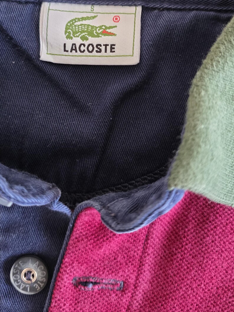 90s Lacoste Rugby Shirt 90s Lacoste Rugby Shirt - Image 7
