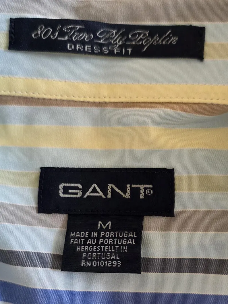 GANT 90s Multistripe Button Down Shirt GANT 90s Multistripe Button Down Shirt - Image 7